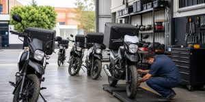 Cómo montar una flota de motos para reparto rentable