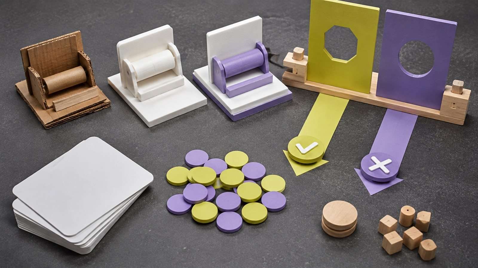 Tres prototipos sucesivos y un sistema visual de decisión